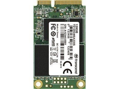 Transcend mSATA 230S 128GB, 128 GB, mSATA, 550 MB/s, 6 Gbit/s