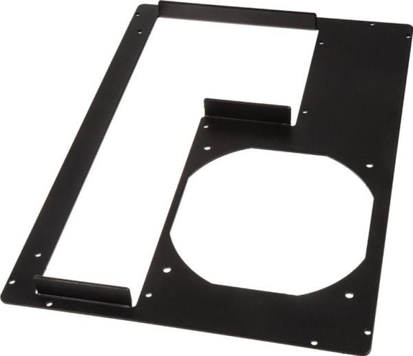 DimasTech bakplatta för Micro-ATX-chassi, 5 kortplatser, svart (S0022GB)