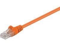 MicroConnect - Nettverkskabel - RJ-45 (hann) til RJ-45 (hann) - 25 cm - UTP - CAT 5e - flertrådet - oransje