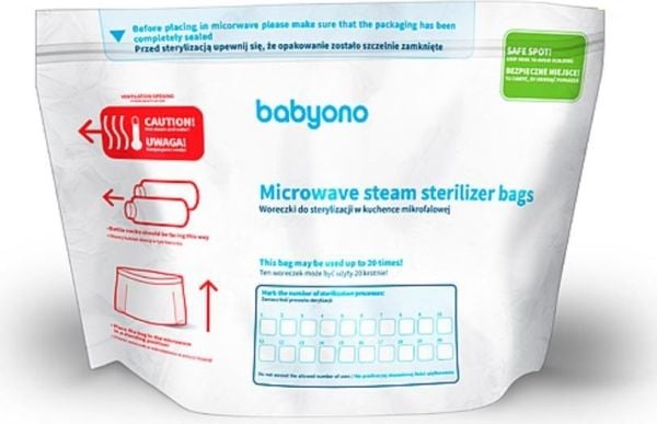 BabyOno steriliseringsposer (1038)