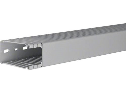 HAGER Kaapelikanava rakoKxS : 85x47mm rako 6mmpvc kova, harmaa RAL 7030 - (2 metriä)