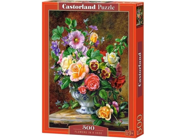 Castorland Puzzle 500 blomster i en vase (253338)