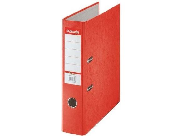 Esselte Cardboard binder Rainbow, 75mm, A4, Rød, 7,5 cm, 72 mm, 318 mm, 428 g