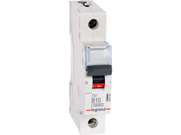 Legrand TX3, Miniatyr-automatsikring, Type B, IP20, 240 - 415 V