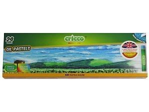 Cricco Öljypastellit 24 väriä Cricco Öljypastellit 24 väriä