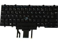 DELL W93F7, Tastatur, Fransk, Bakgrunnsbelyst tastatur, DELL, Latitude E5450, E7450