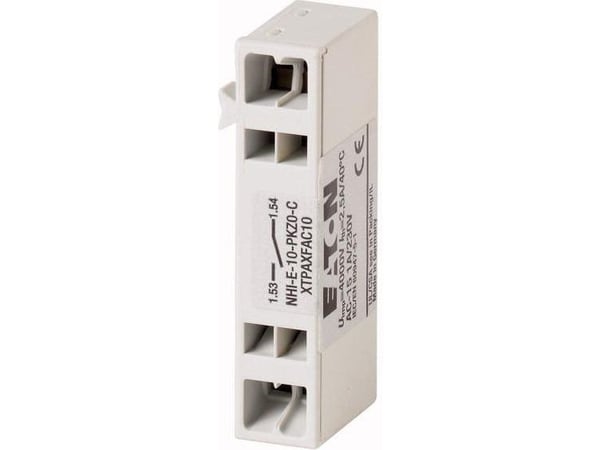 EATON Hjälpkontakt, 1 NO, 1 A, fjäderterminal