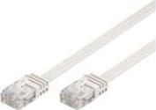 Goobay 95158, 20 m, Cat6, U/UTP (UTP), RJ-45, RJ-45, Hvit