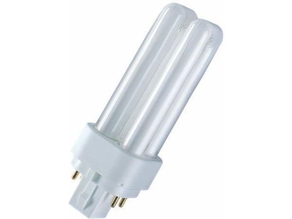 Osram DULUX D/E, 18 W, G24q-2, T11X2, 20000 h, 1130 LM, Kallt dagsljus