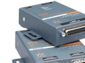 Lantronix Device Server EDS1100 1 Port Secure RS232/422/485 Serial to IP Ethernet Gateway - Enhetsserver - 100Mb LAN, RS-232, RS-422, RS-485