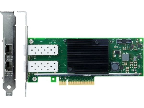 Intel Ethernet Converged Network Adapter X710-DA2 - Nätverksadapter - PCIe 3.0 x8 låg profil - 10 Gigabit SFP+ x 2