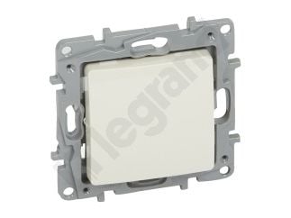 Legrand single 10 AX Creme Niloe kaksisuuntainen kytkin (764601)