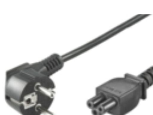 Microconnect PE010805, 0,5 m, Virtapistoke tyyppi E+F, C5 liitin, H05VV-F3G, 250 V, 10 A