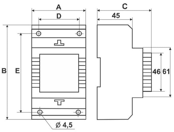 BREVE Muuntajan virtalähde PSLF 30 230VAC/12VDC 18W 1,5A /suodattimella varustettuna