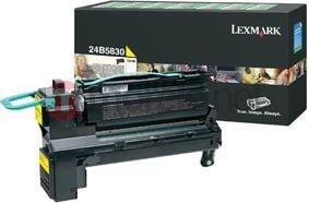 Lexmark 24B5830, 18000 sivua, Keltainen, 1 kpl