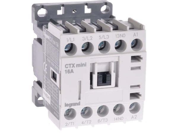 Legrand kraftkontaktor 3P 16A 230V AC 0Z 1R CTX3 MINI