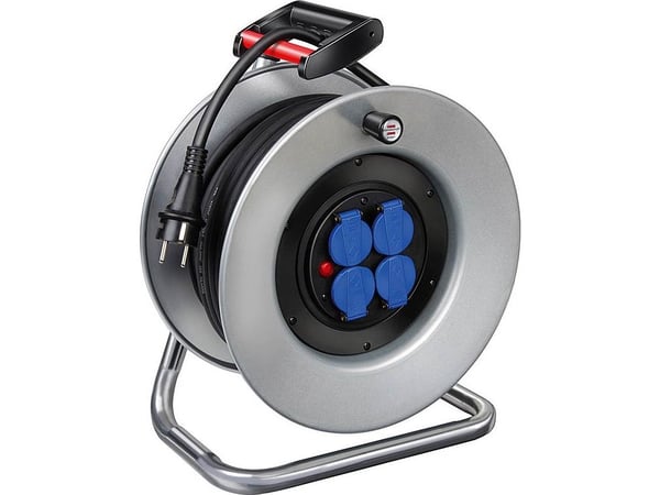 Brennenstuhl Garant S4 IP44 4 x 230V musta 50m jatkojohto (1198534130)
