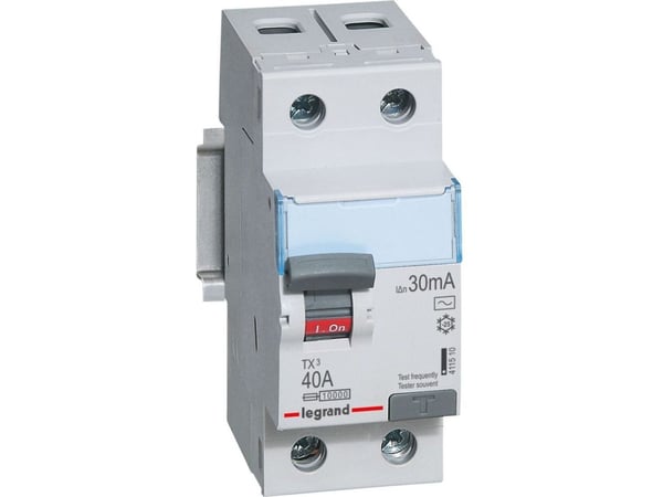 Legrand Residual current circuit breaker 2P 40A 0,03A type AC P302 (411510)