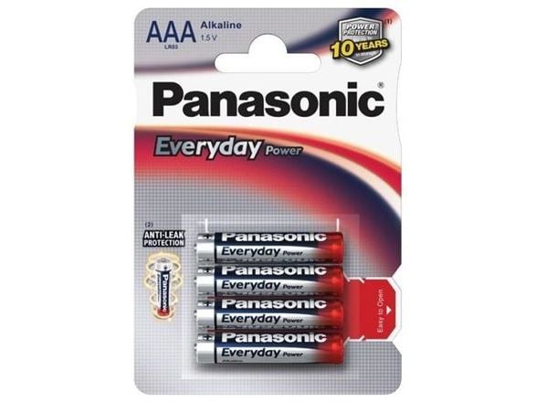 Panasonic Everyday Power AAA/R03 - 4 st