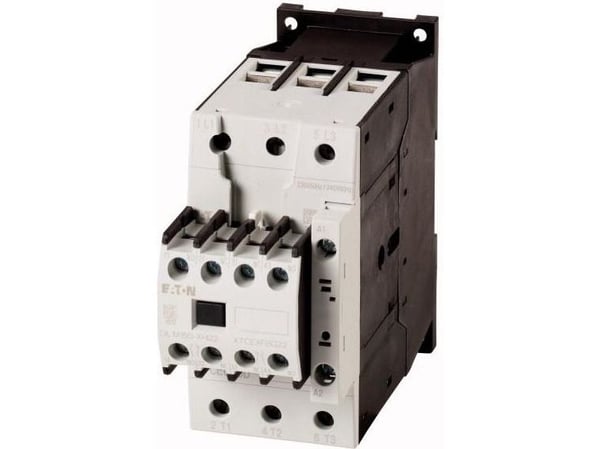 Eaton DILM50-22(RDC24), Kontaktori, Musta, Valkoinen, IP00, 77 mm, 147 mm, 115 mm