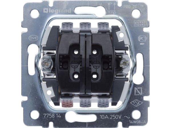 Legrand 775814, Painikkeet, Läpinäkyvä, Muovi, IP5X, IP2X, Sisäinen, 0,085 g