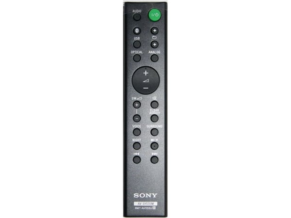 Sony 149303011, Lyd, Trykknapper, Sort