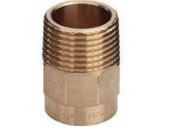 VIEGA Overgangsnippel lodde 18 mm x 1/2 muffe/nippel