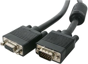 MediaRange - VGA-forlengelseskabel - HD-15 (VGA) (hunn) til HD-15 (VGA) (hann) - 1.8 m - svart