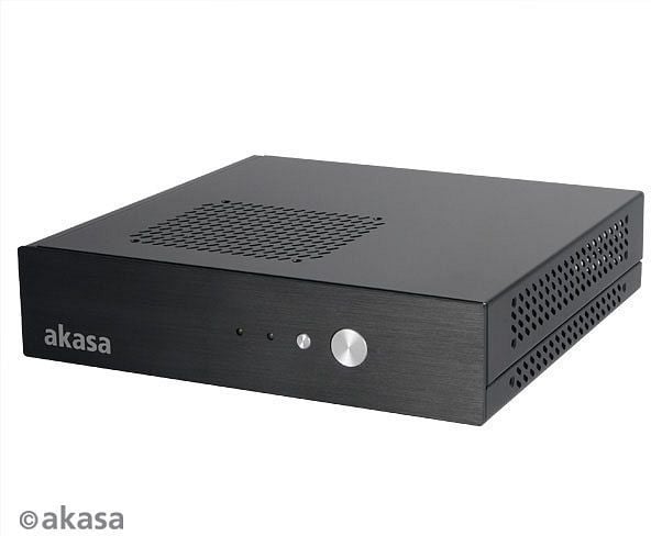 Akasa Cypher Thin Mini-ITX Case sis. 120W virtalähde OEM - sc - Kotelo - Mini-ITX
