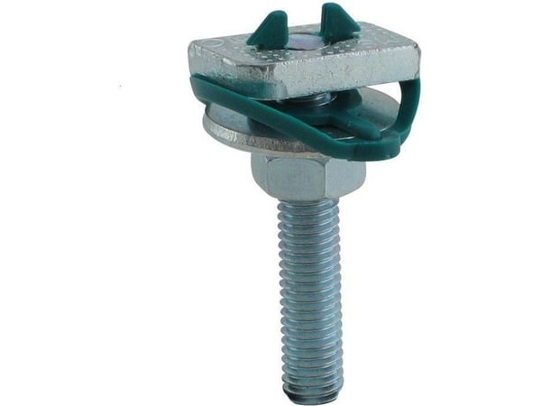 WALRAVEN BIS RapidRail® Hammerfix T-bolt M8x60mm, tykkelse 5,0mm, SW13, for skinne WM 0 til 35. Elforzinket