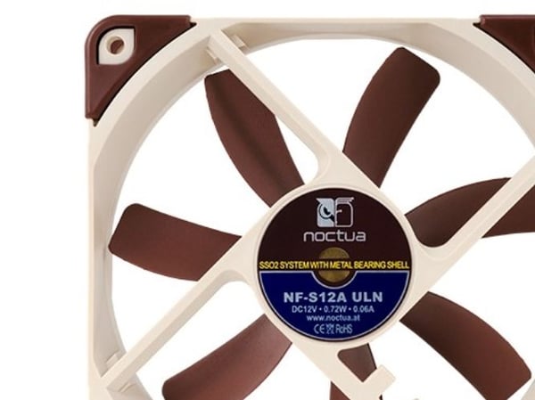Noctua NF-S12A ULN - Kabinettvifte - 120 mm