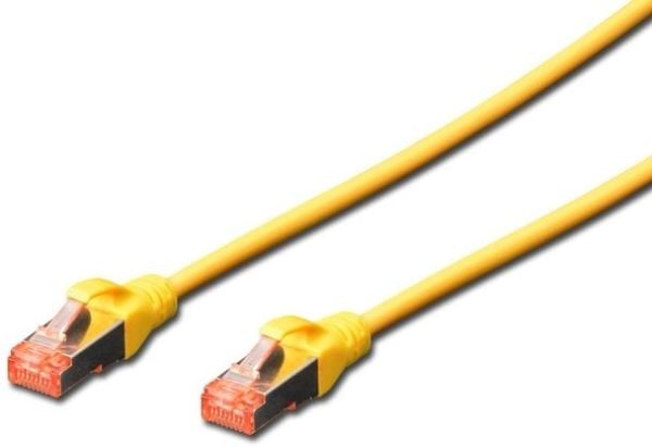 DIGITUS Professional - Liitäntäjohto - RJ-45 (uros) RJ-45 (uros) - 50 cm - SFTP, PiMF - CAT 6 - IEEE 802.3 - booted, halogeeniton, nivelvapaa, säik...