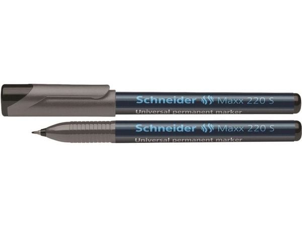 Schneider kirjoitusvälineet Maxx 220 S Permanent, Sort, 0,4 mm