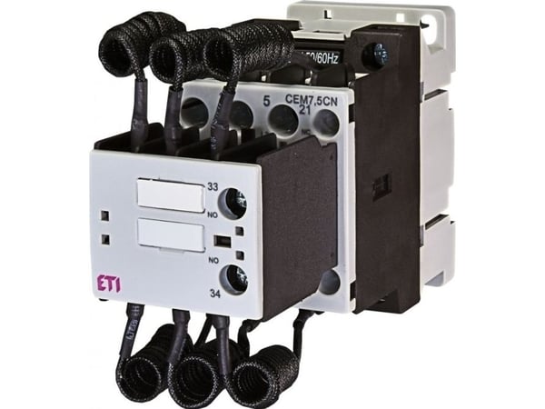 Eti-Polam Kondensaattorikontaktori 7,5kvar 1Z 1R 230V AC CP CEM7,5CN.11-230V-50Hz (004643800)