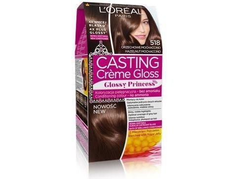 L'Oréal Paris Casting Creme Gloss farvecreme no. 518 Walnut Mochaccino 1 stk