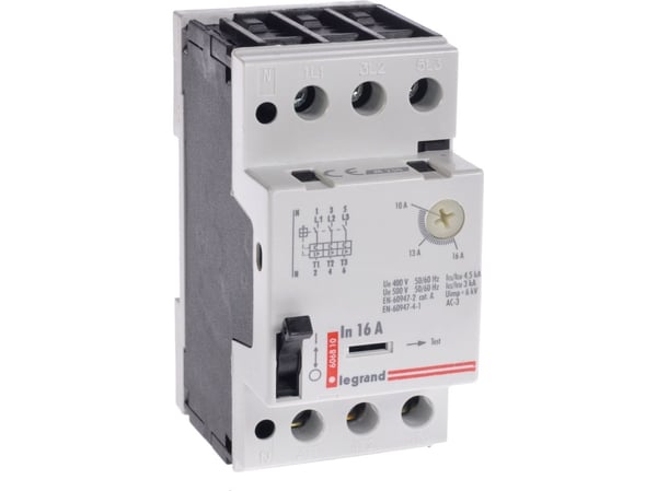 Legrand Motorbryter 3P 7,5kW 10-16A M 250 16 606810