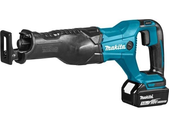 Batteridrevet stikksag Makita DJR186RTE; 18 V; 2x5,0 Ah
