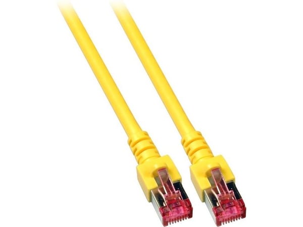 EFB Elektronik 0.25m Cat6 S/FTP, 0,25 m, Cat6, RJ-45, RJ-45, Gult