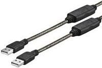 VivoLink - USB-kabel - USB (hann) til USB (hann) - USB 2.0 - 15 m - aktiv