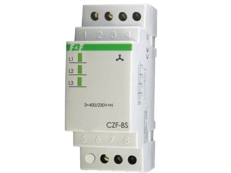 F&amp;F Vaiheen surkastuminen ja epäsymmetria rele 10A 1P 4sec 55V CZF- BS