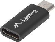 Lanberg - USB-sovitin - USB-C (hun) til Micro-USB Type B (han) - USB 2.0 - lajittelu - lajittelu