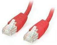 Equip 625420, 1 m, Cat6, U/UTP (UTP), RJ-45, RJ-45, Rød