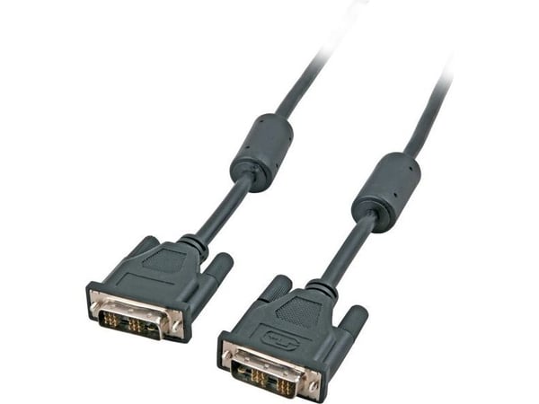 EFB Elektronik DVI-D SL 2.0m, 2 m, DVI-D, DVI-D, Hankjønn, Hankjønn, Sort