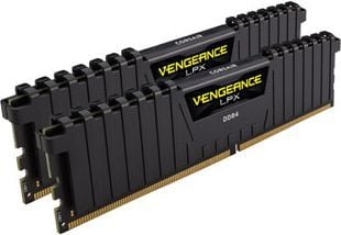 DIMM 32 GB DDR4-2400(2x 16 GB)Dual-Kit(svart, CMK32GX4M2A2400C14, Vengeance LPX, INTEL XMP)