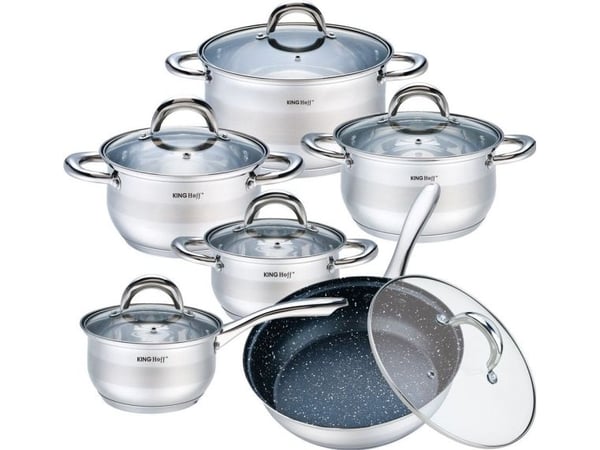 KingHoff potter 12 elementer (KH-1098)