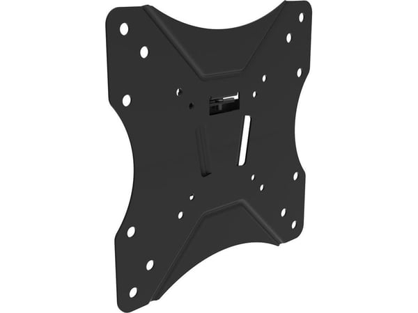 Equip 650401, 106,7 cm (42"), 75 x 75 mm, 200 x 200 mm, -12 - 3°, Stål, Sort
