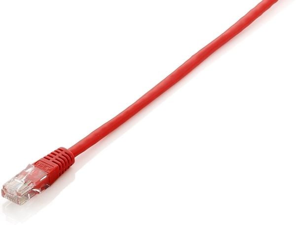 Equip 625428, 15 m, Cat6, U/UTP (UTP), RJ-45, RJ-45, Rød