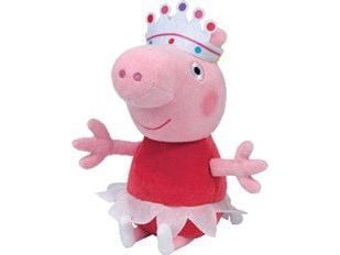 TY Beanie Babies clip Peppa Pig - ballerina 15 cm 46151