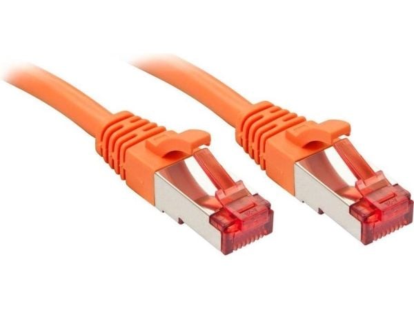 Lindy 47810, 3 m, Cat6, S/FTP (S-STP), RJ-45, RJ-45, Oransje