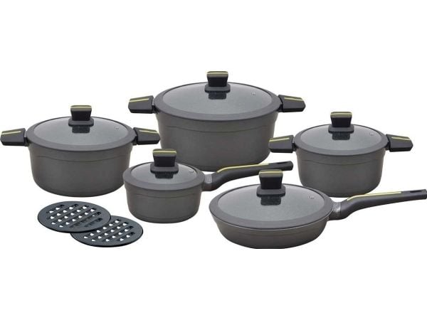 SETT MED GRANITTGRYTER 12 ELEM. KLAUSBERG KB-7358 DOLCE